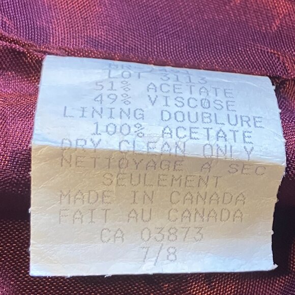 Burgundy Dress - Picture 5 of 5